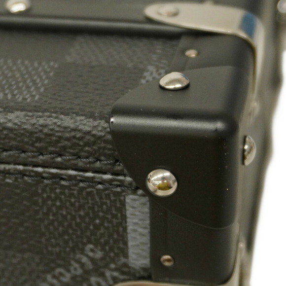 Louis Vuitton Damouflage Handle Trunk Handbag N00059 Black 2-Way Bag for Men - Picture 6 of 9